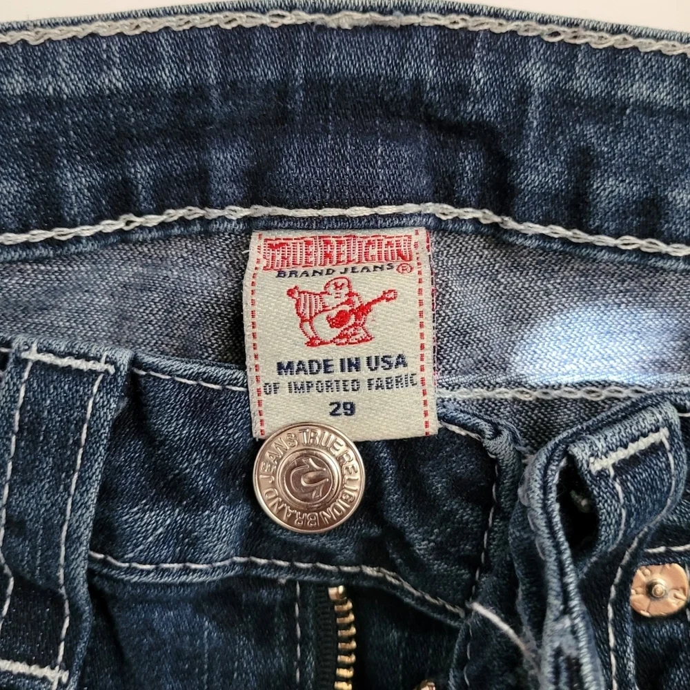 True Religion Joey Jeans Low rise Flare 29 - Picture 6 of 11